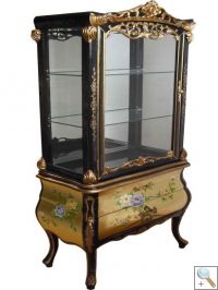 Display Cabinet with Mirror