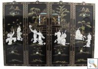 MOP 4 Panel Wall Hangings with 8 Beauties