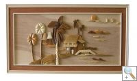 Scenery 3D Handcarved Wooden Pictures