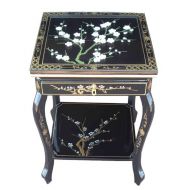 Hand Painted Blossom End Table