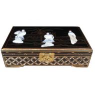 MOP Jewellery Box with Chinese Lock